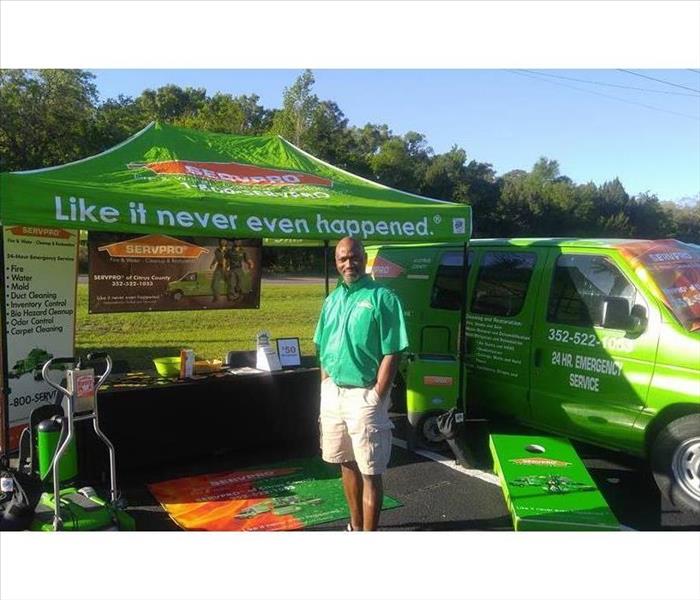 SERVPRO of Citrus County Owner at Army National Guard Armory